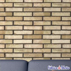 Papel de parede adesivo lavável - Tijolinho 01