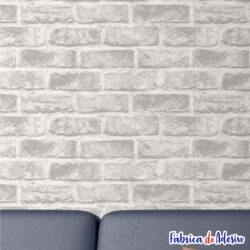 Papel de parede adesivo lavável - Tijolinho 48