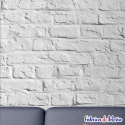 Papel de parede adesivo lavável - Tijolinho 32