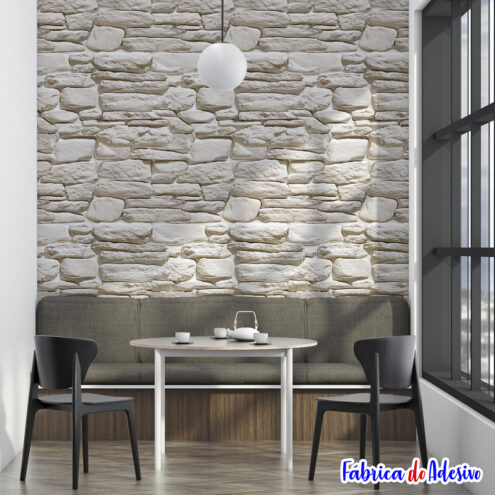 Papel de parede adesivo lavável - Pedra 01