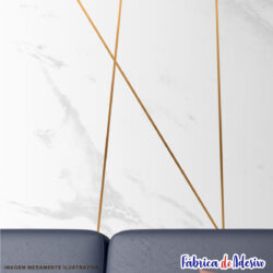 Papel de parede adesivo lavável - Zara Fios Gold