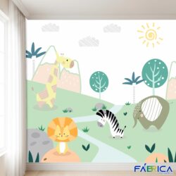 Papel de parede adesivo lavável - Safari 11