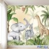 Papel de parede adesivo lavável - Safari 11